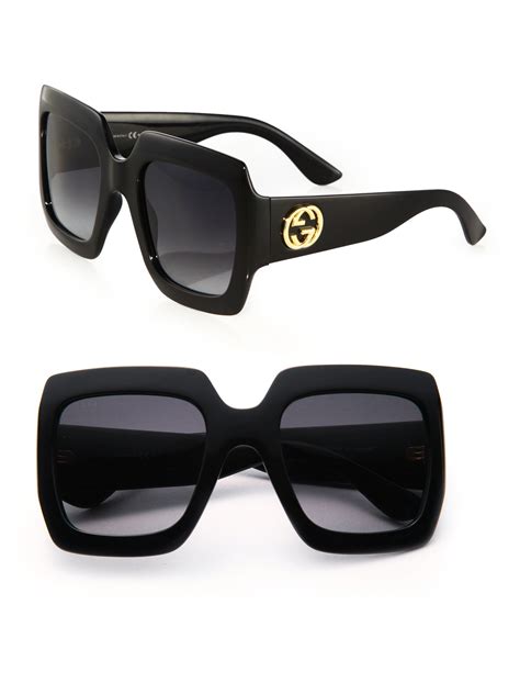 square sunglasses with web gucci|gucci women's oversized square sunglasses.